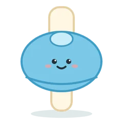膝関節のキャラクター ヒザッチ